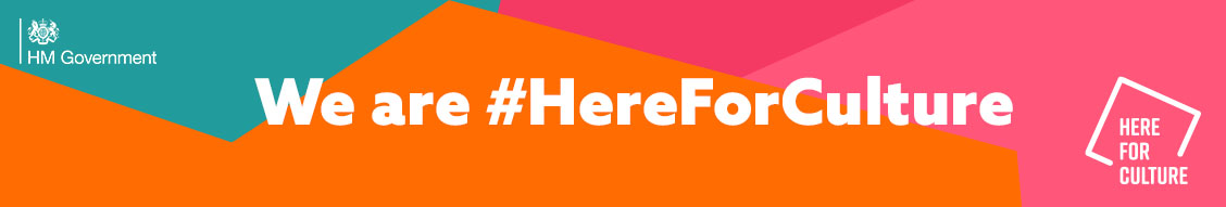#HereForCulture banner